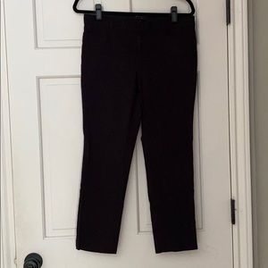 Banana Republic Burgundy Ankle Pants
